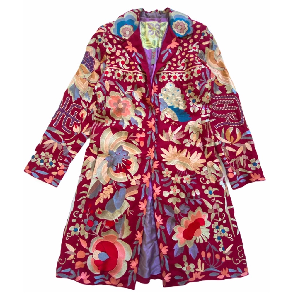 Biya silk Coat